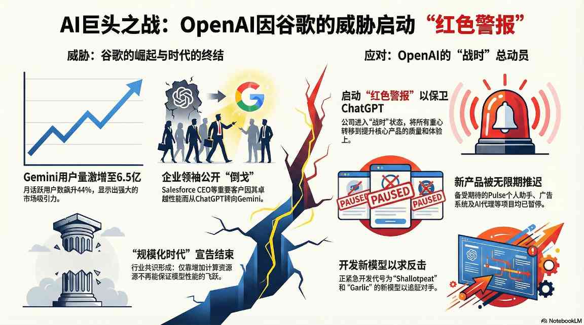 砍项目、停广告、全员加班！OpenAI拉响红色警报(图1)
