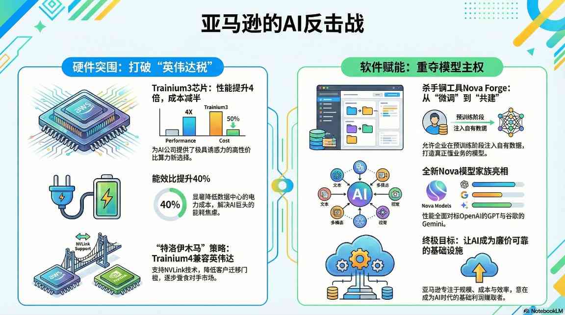 赌城豪赌！亚马逊“All in”自研芯片，招招刺向(图1)