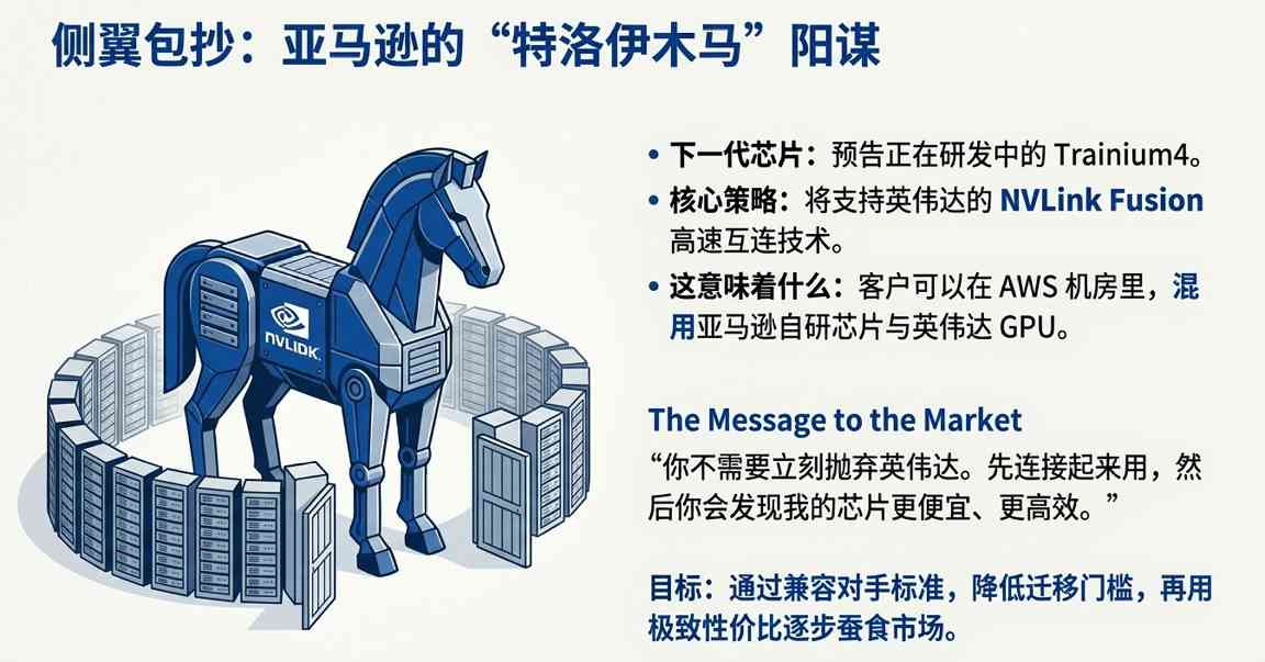 赌城豪赌！亚马逊“All in”自研芯片，招招刺向(图3)