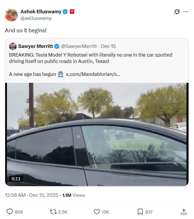 特斯拉无人驾驶测试升级 安全员下岗引资本博弈(图5)