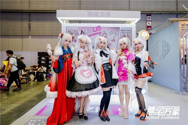 BW2025技嘉AORUS战力全开，次元突破！硬核电竞引爆文化狂潮(图13)