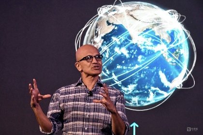 微软公司CEO萨蒂亚·纳德拉（Satya Nadella），图片来源：Getty Image