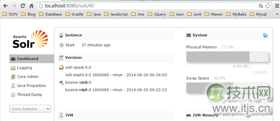 Windows7安装Solr+Tomcat的方法(图2)