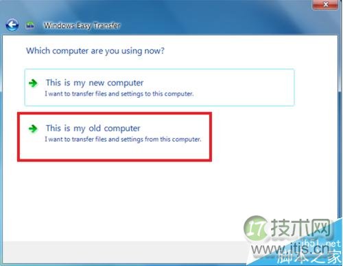 windows 7中的Windows Easy Transfer怎么使用？(图4)