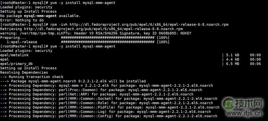  Microsoft Azure部署MYSQL-MMM