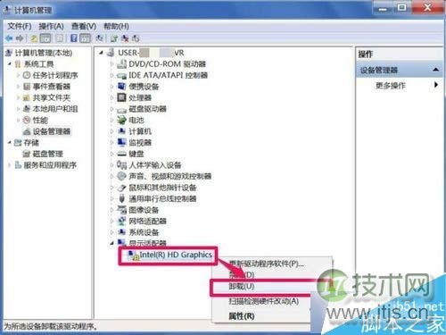 找到“显示适配器”