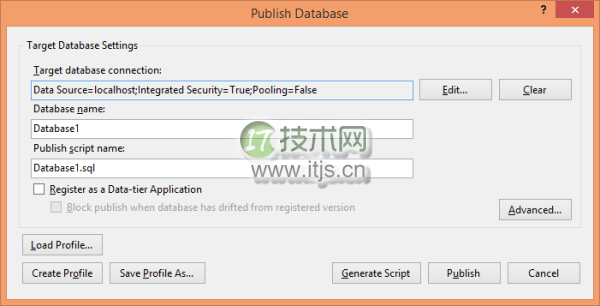 Visual Studio 2013 SSDT数据库开发完整指南：源代码优先管理实践(图6)