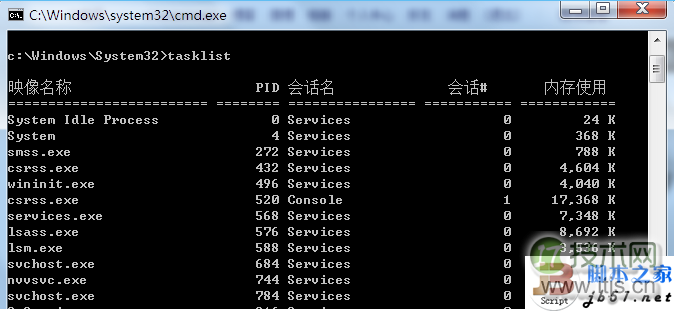 Windows 7强制结束进程命令taskkill使用方法详解(图1)