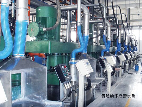 油漆生产线设备制造安装服务，专业打造木器漆工业漆生产线(图1)