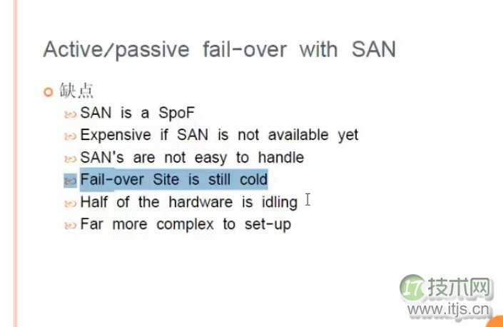 MySQL高可用各个技术的比较