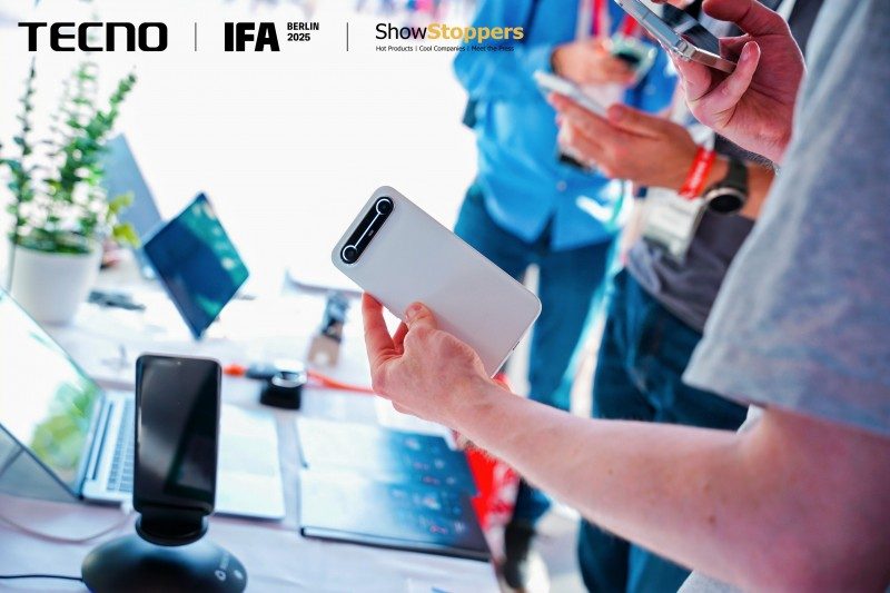 TECNO发布全球最薄曲面屏手机SLIM系列，重新定义超薄科技新纪元(图3)