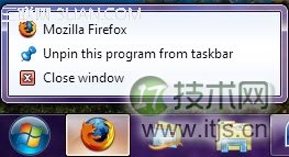 Windows 7任务栏跳转列表功能详解及操作技巧(图2)