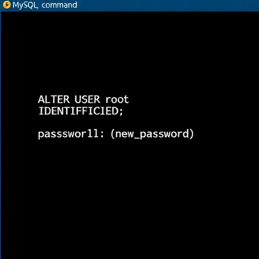 Windows平台MySQL安装后root密码设置指南(图1)
