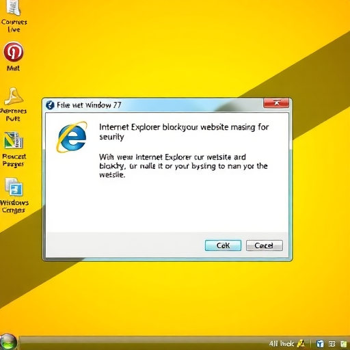 Windows 7 IE网页被安全拦截的解决方法(图3)