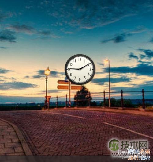 Windows 7如何在桌面上设置一个漂亮的时钟