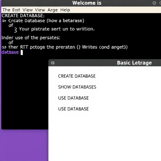 SQL操作基础及MySQL数据库命令详解指南(图1)