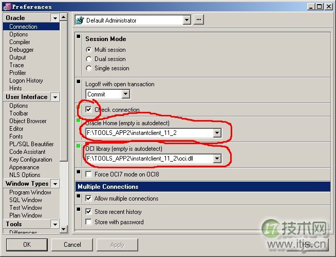 Windows7 64bit PL/SQL连接Oracle配置指南(图4)
