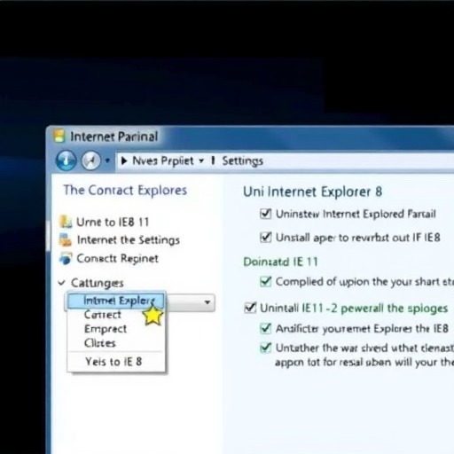 Windows7系统如何降级IE11至IE8操作指南(图1) Windows7系统如何降级IE11至IE8操作指南(图1)