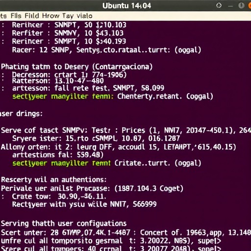 在ubuntu14.04上配置SNMPv3协议的方法(图2) 在ubuntu14.04上配置SNMPv3协议的方法(图2)