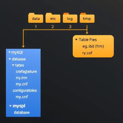 MySQL数据目录结构(图1) MySQL数据目录结构(图1)