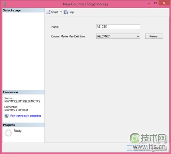 【SQL Server 2016数据加密新功能实战】三步配置Always Encrypte(图3)