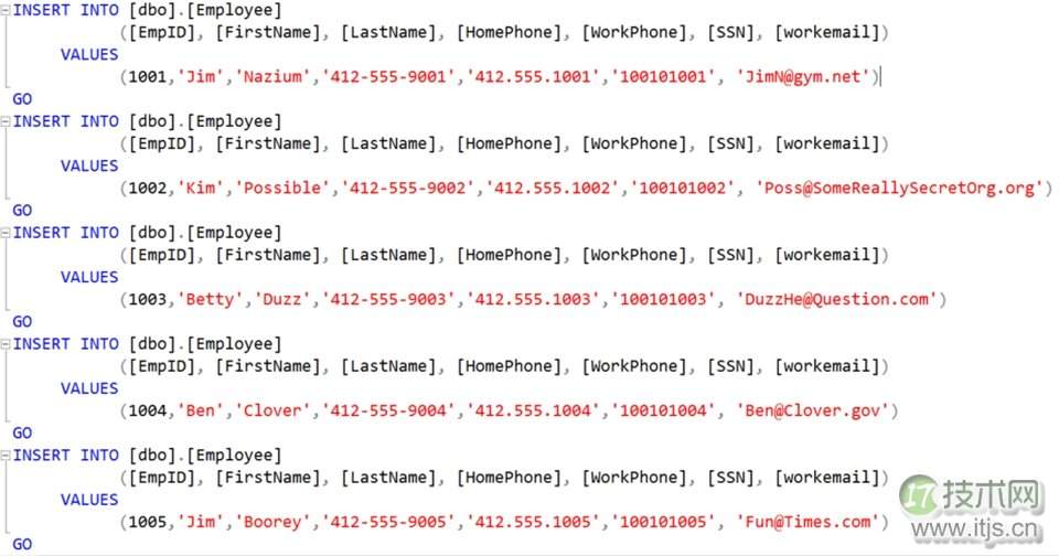 【SQL Server 2016动态数据屏蔽入门】配置动态数据屏蔽(图2) 【SQL Server 2016动态数据屏蔽入门】配置动态数据屏蔽(图2)
