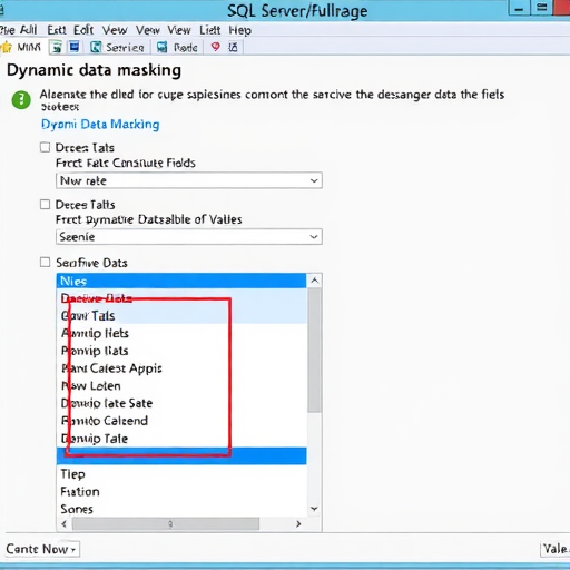 【SQL Server 2016动态数据屏蔽入门】配置动态数据屏蔽(图7) 【SQL Server 2016动态数据屏蔽入门】配置动态数据屏蔽(图7)
