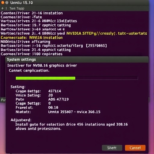 在Ubuntu 15.10系统上安装NVIDIA 358.16显卡驱动(图2)