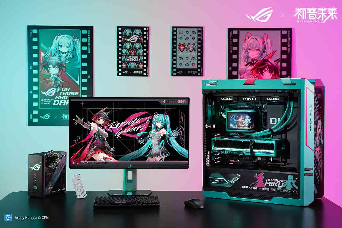 冲破次元壁 华硕X870E RO姬×初音未来版主板火热预约中(图10)