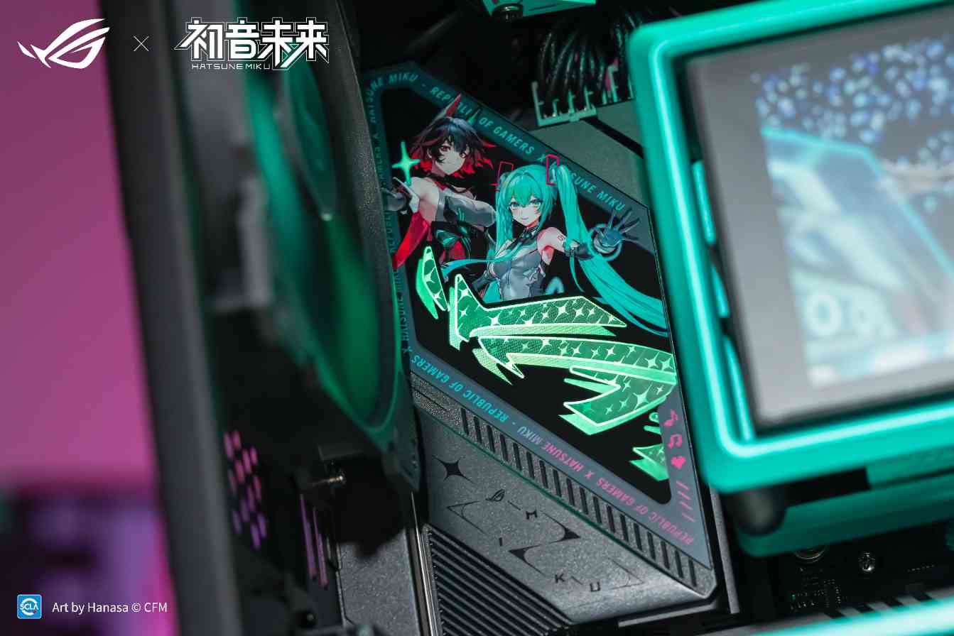 冲破次元壁 华硕X870E RO姬×初音未来版主板火热预约中(图9)