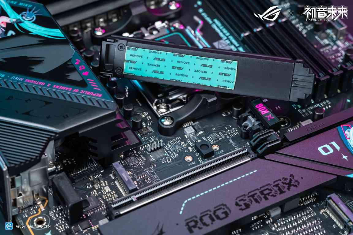 冲破次元壁 华硕X870E RO姬×初音未来版主板火热预约中(图6)