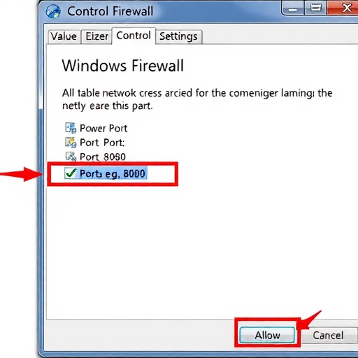 windows 7怎么开启特定端口让其他机器访问(图1)