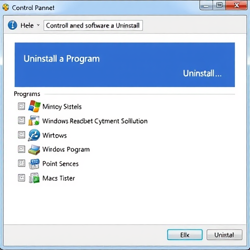 Windows7中如何卸载程序?(图1) Windows7中如何卸载程序?(图1)