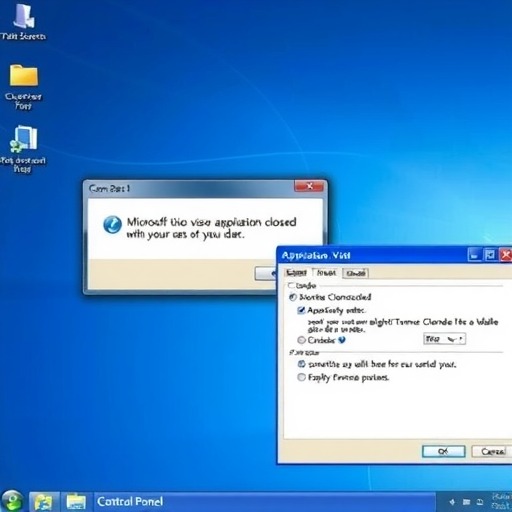 visio在windows 7下自动关闭的问题的解决方法(图1)