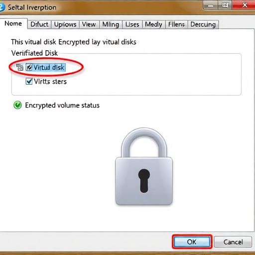 windows 7虚拟磁盘的加密效果验证步骤(图1)