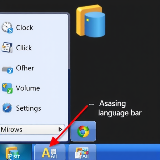 windows 7语言栏不见了是怎么回事如何解决(图1)