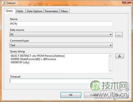 SSRS多级参数创建与依赖设置技巧(图7) 报表参数屏幕