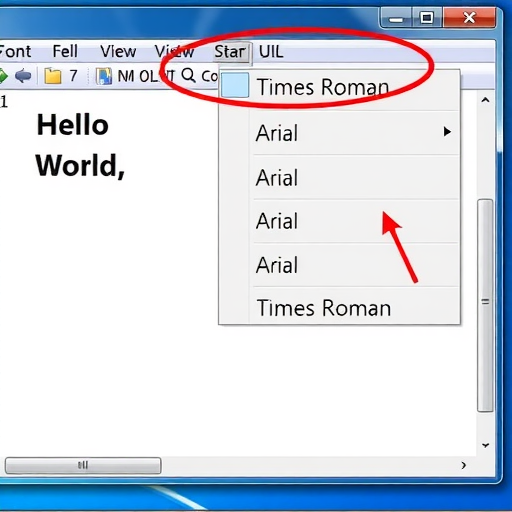 Windows 7记事本字体修改教程及固定系统推荐(图2)