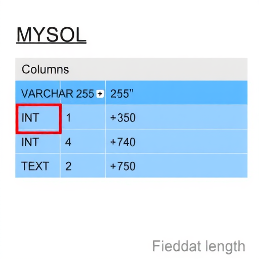 MySQL常用列类型存储容量对比指南(图1) MySQL常用列类型存储容量对比指南(图1)