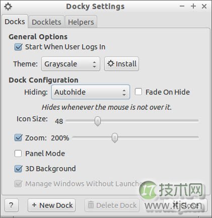 解决LXDE系统中Docky混合错误的实用方法(图5)