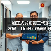 一加正式发布第三代东方屏，165Hz 超高刷开启中国屏幕的刷新时刻（图3）