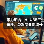 华为陈浩:AI UBB三重跃迁,激发商业新增长(图2) 华为陈浩:AI UBB三重跃迁,激发商业新增长(图2)