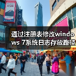 通过注册表修改windows 7系统日志存放路径(图3) 通过注册表修改windows 7系统日志存放路径(图3)