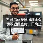 抖音电商专项治理玉石翡翠虚假宣传,日均拦截违规商品5万件(图2) 抖音电商专项治理玉石翡翠虚假宣传,日均拦截违规商品5万件(图2)
