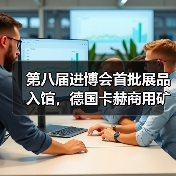 第八届进博会首批展品入馆，德国卡赫商用矿泉鲜水机顺利进驻（图2）