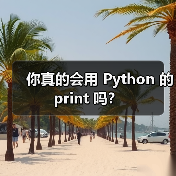 你真的会用 Python 的 print 吗?(图2) 你真的会用 Python 的 print 吗?(图2)