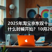 2025年淘宝京东双十一什么时候开始?10月20日晚8点已经正式开卖,附双11红包口令、满减规则、活动时间表一览(图1) 2025年淘宝京东双十一什么时候开始?10月20日晚8点已经正式开卖,附双11红包口令、满减规则、活动时间表一览(图1)