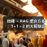 微调 + RAG 组合方案:1+1>2 的大模型应用技巧(图2) 微调 + RAG 组合方案:1+1>2 的大模型应用技巧(图2)