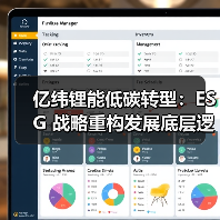 亿纬锂能低碳转型:ESG 战略重构发展底层逻辑(图1) 亿纬锂能低碳转型:ESG 战略重构发展底层逻辑(图1)