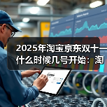 2025年淘宝京东双十一什么时候几号开始：淘宝京东10月15日开始一起放价，一路爽买到11月14日结束（图2）